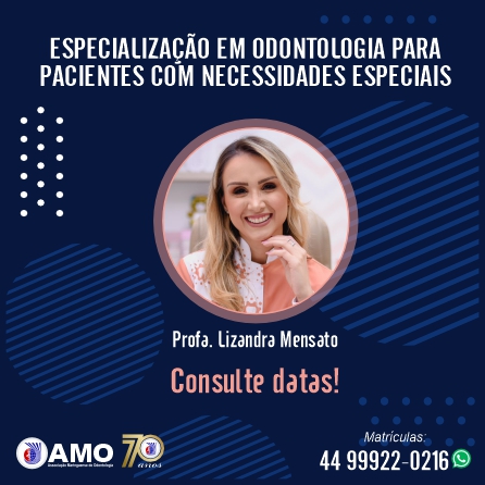 Especialização em Odontologia para Pacientes com Necessidades Especiais