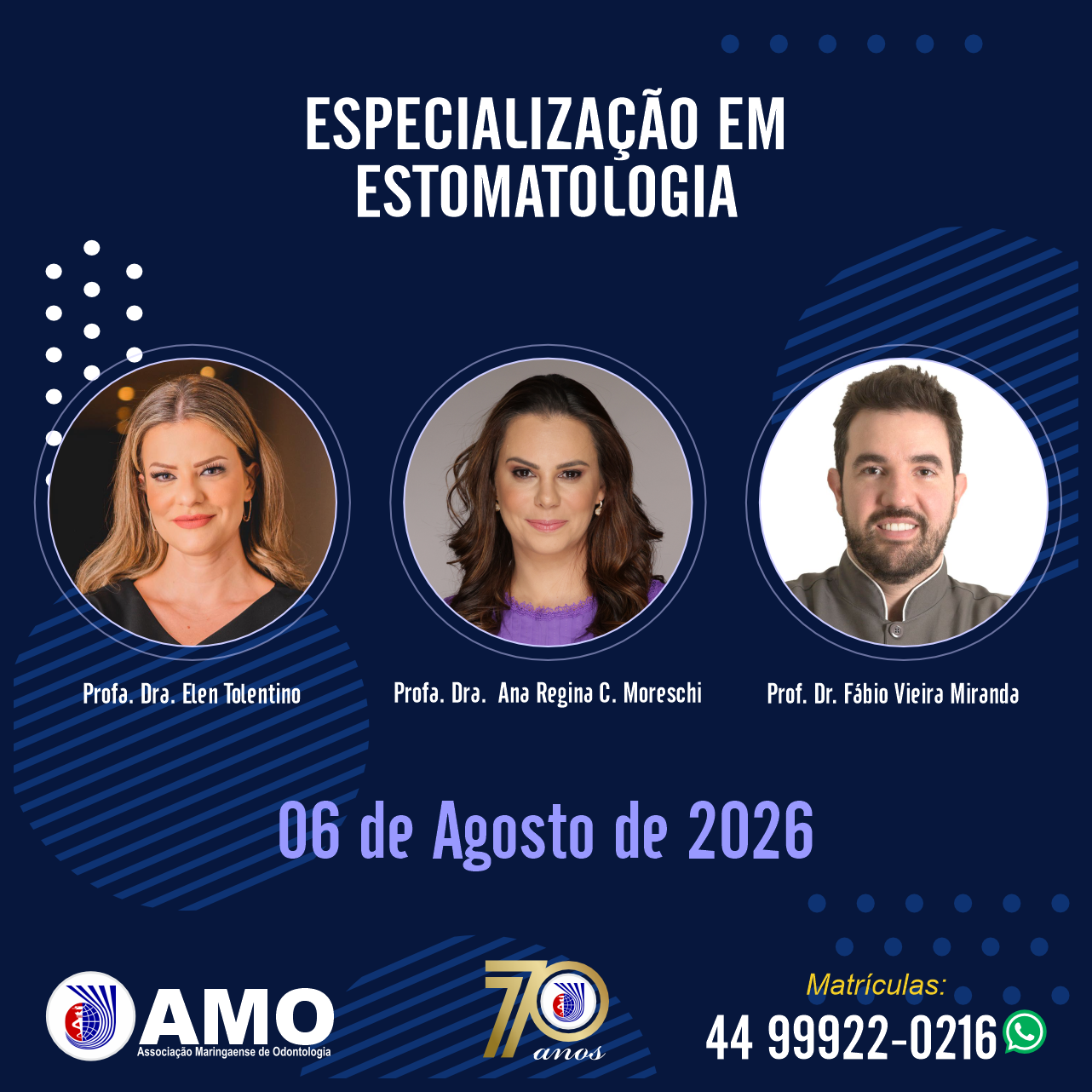 Especialização em Estomatologia