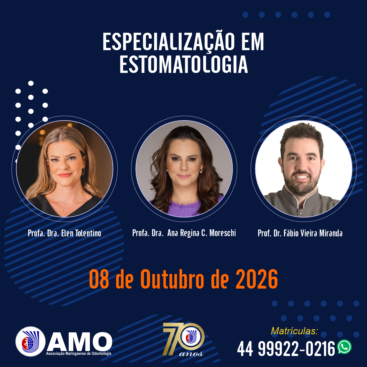 Especialização em Estomatologia